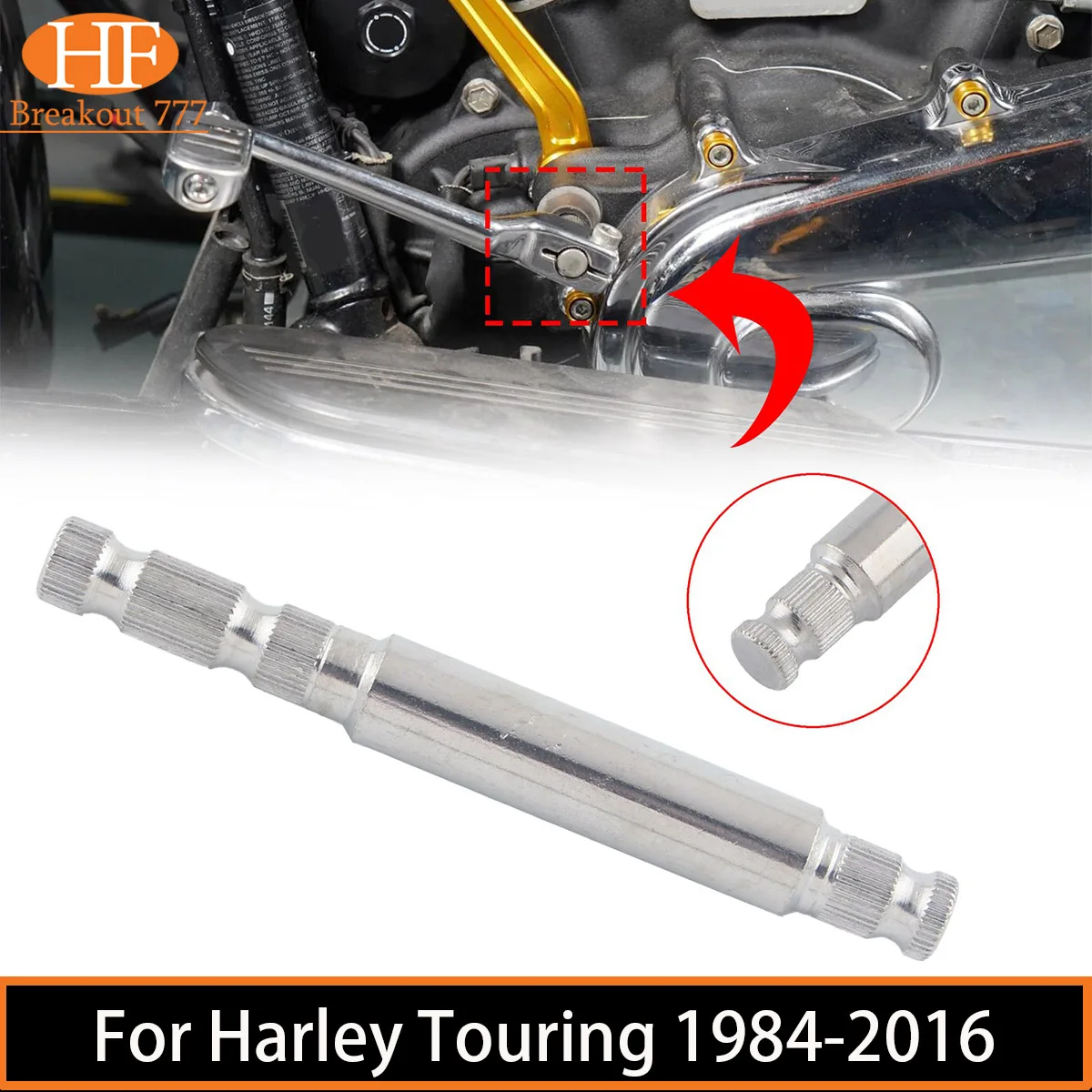 Motorcycle Shift Lever Shifter Shaft Motorcycle Accessories Fit For Harley Touring 1984-2016