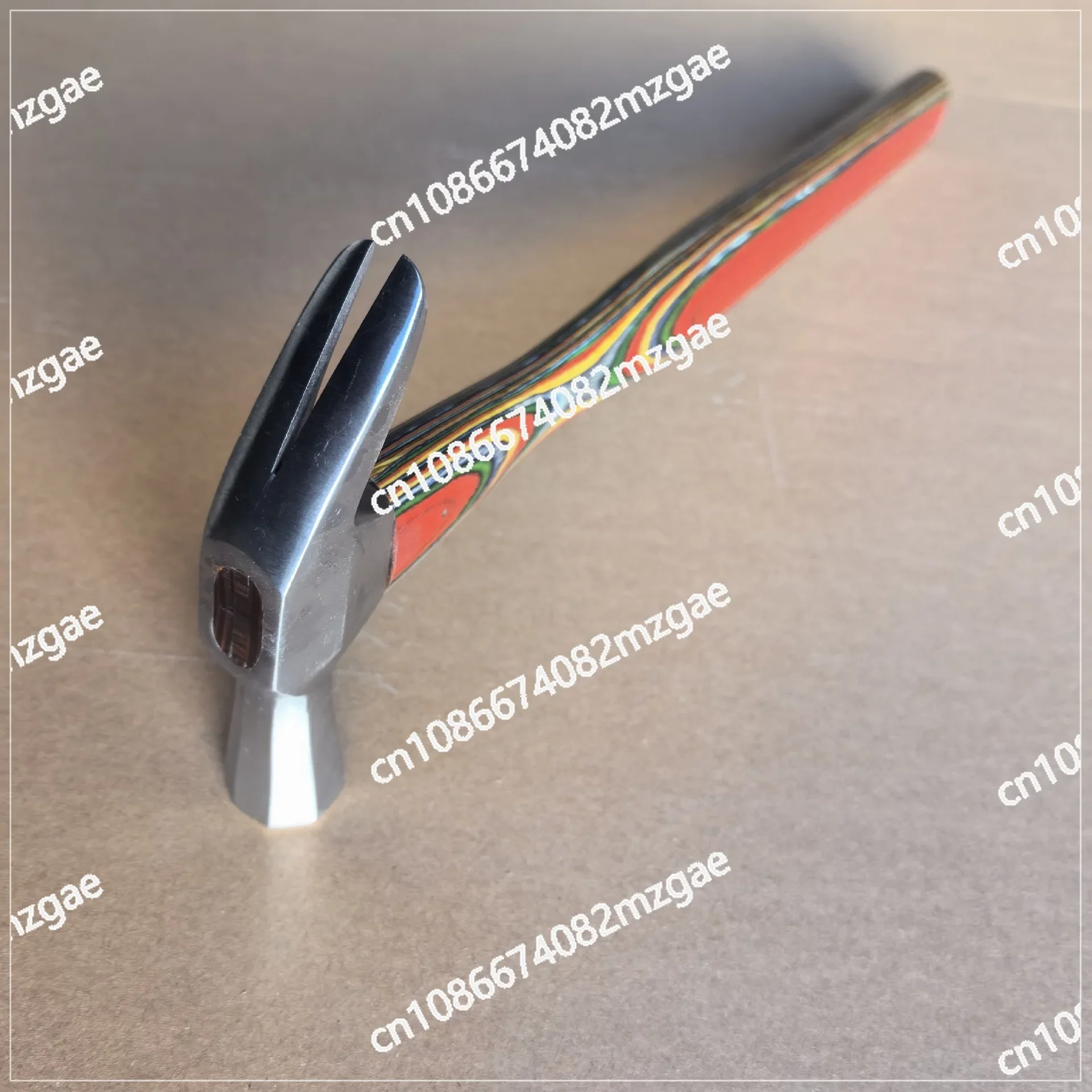 With Magnet Claw Hammer Hoof Trimming Nail Palm Tool Harness Supplies Color Wooden Handle Nail Hoof Hammer