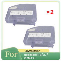【B25B】2Pcs 2 in 1 Vacuum Cleaner Water Tank Dust Box for Roborock T8/Q7/ Q7MAX+ Vacuum Sweeping Robot Accessories