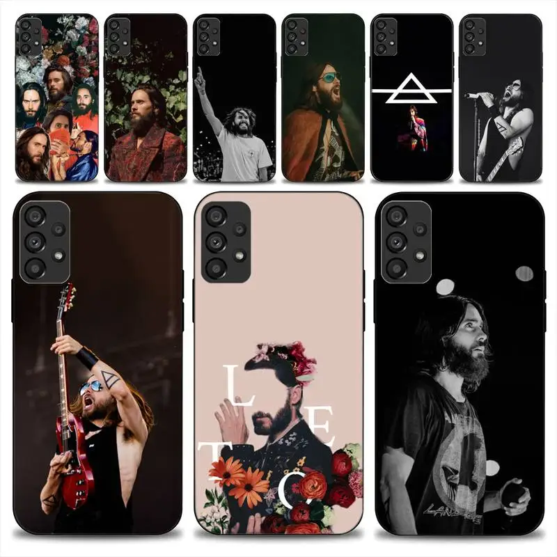 Singer Jared Joseph Leto Phone Case For Samsung Galaxy S22 S23 Ultra S21 S20 FE Plus Note 20 Soft Cover