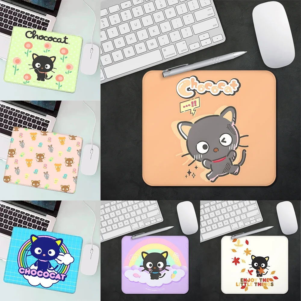 Sanrio Chococat Cat Cute Gaming Mouse Pad XS Small Mousepad For PC Gamer Desktop Decoration Office Mouse Mat Deskmat Rug