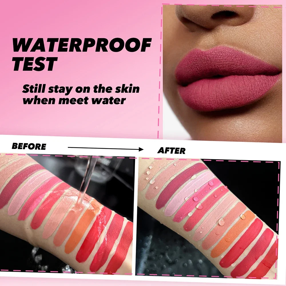 ลิปกลอส 58 สี ผลิตภายใต้แบรนด์ส่วนตัว สีชัด ติดทนนาน กันน้ำ ไม่เหนียวเหนอะหนะ รับทำโลโก้ เครื่องสำอางวีแกน หลอดทรงกลมใส