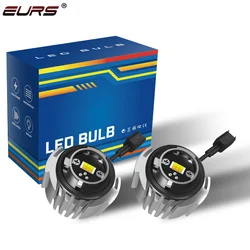 EURS 2pcs L1B LW5B LED fog light reversing light 1:1 white yellow car fog light bulb suitable for Honda and Toyota