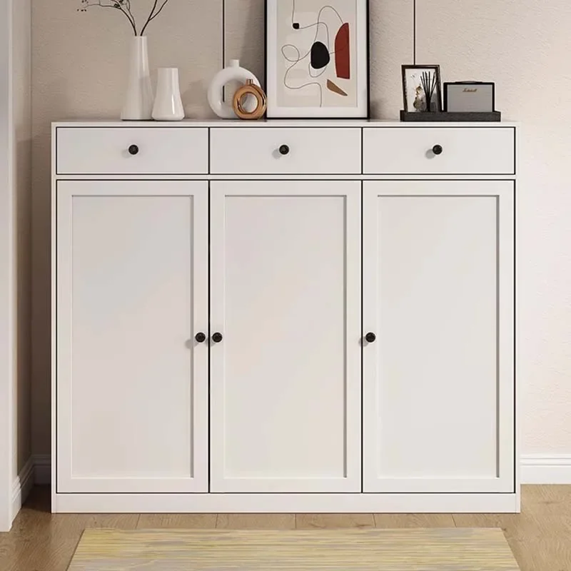 

Vertical White Shoe Rack Drawer Dust Proof Storage Shoe Cabinet Organizer Modern Meuble Chausssure Entree Home Furniture