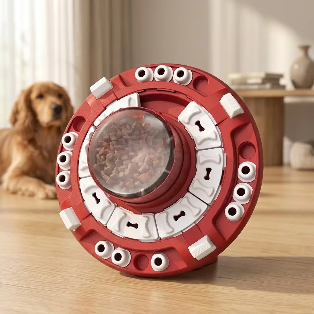 

Eco-Friendly ABS Luxury Modern Fashion Simple Dog & Cat Exercise Toy Educational Hide & Seek Food Adventure Gift