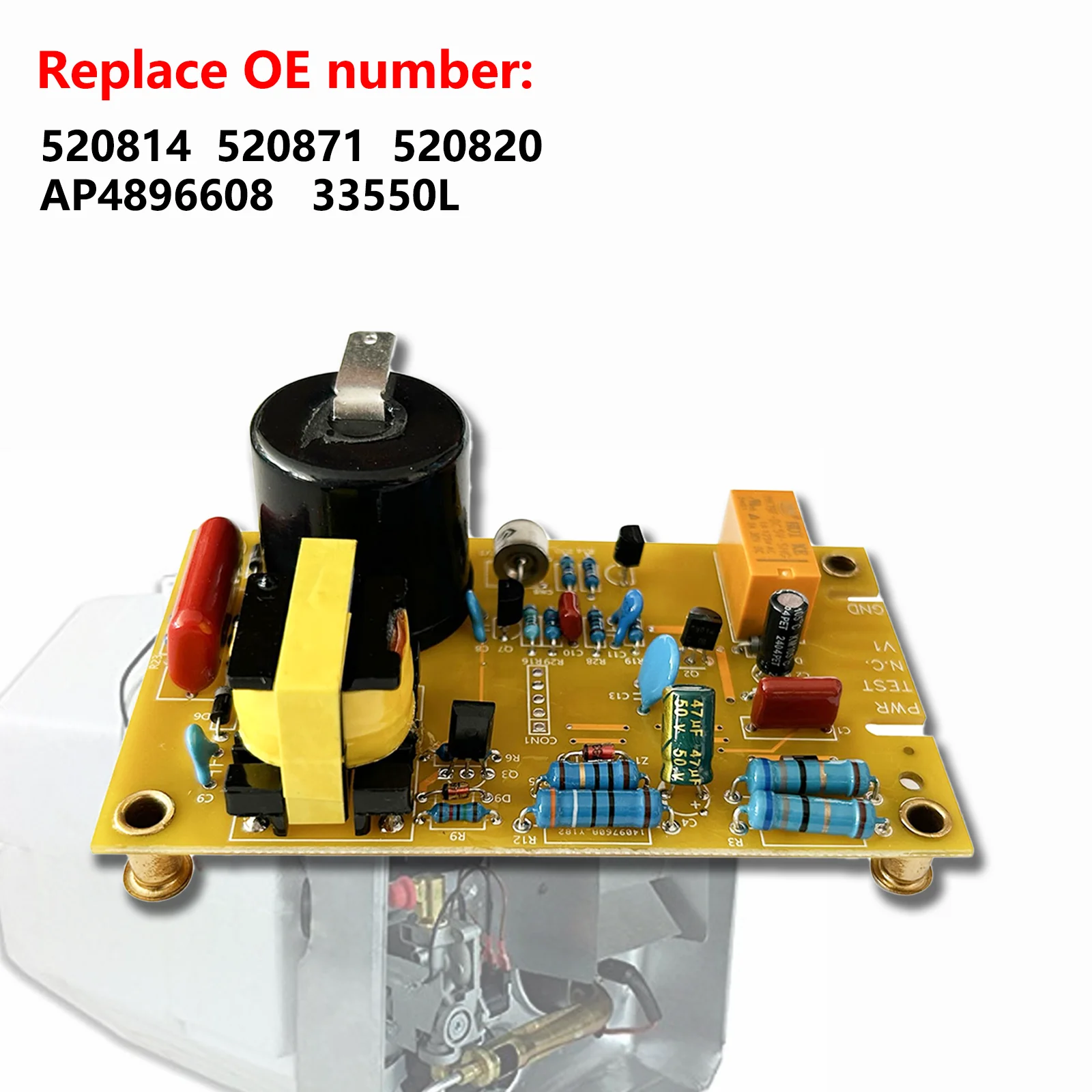 520814 RV Ignition Control Circuit Board For Water Heater and Stove Fits SW4D/6D/10D/12D/16D 520871 520820 AP4896608 33550L