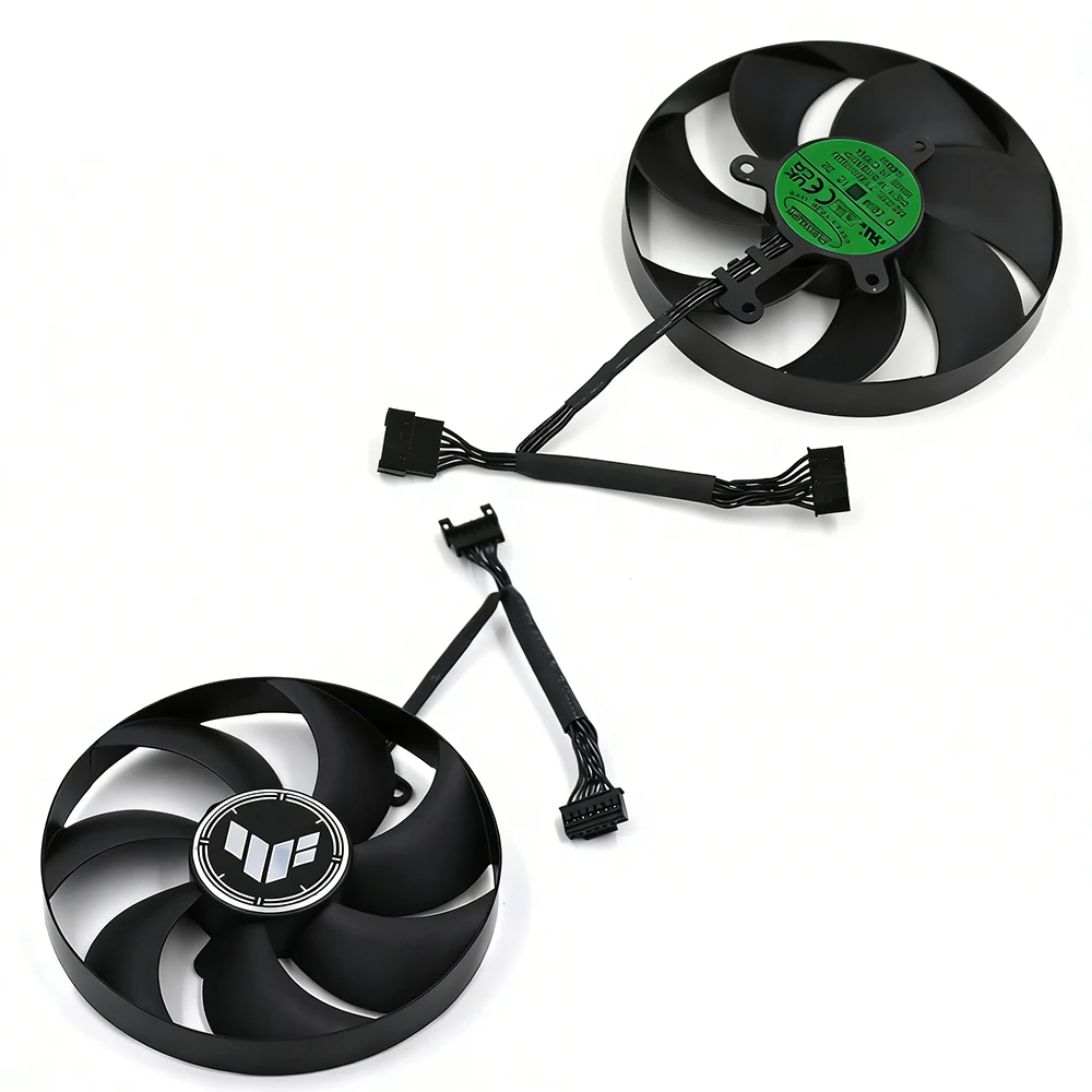 For ASUS TUF RTX 5080 5090 5090D Video Card Fan T129215BU CF1015U12D FD10015H12D Graphics Card Replacement Shell