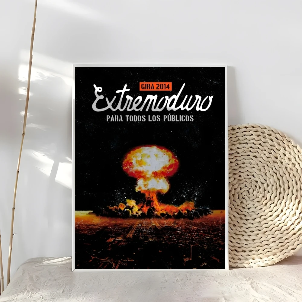 ملصق فرقة E-Extremoduro ملصقات حائط حديثة وأنيقة لديكور المنزل وغرفة المعيشة وفن الحائط