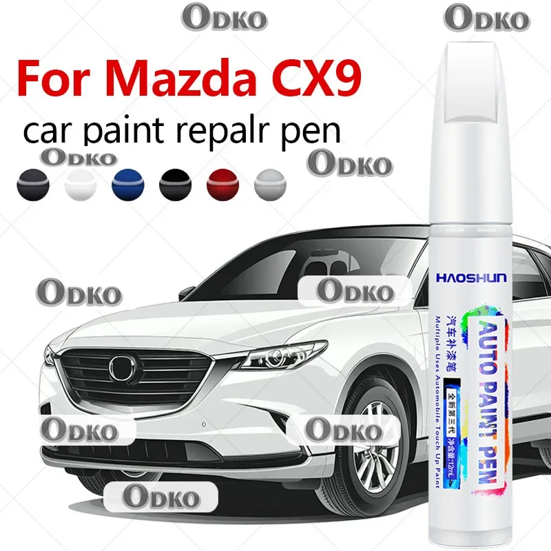 

Для Mazda CX9 2006-2025 TB TC Ручка для ремонта краски Touch Up Засіб для удаления царапин Автоаксессуары «сделай сам» Черный Белый Серебристый Красный Синий Коричневый