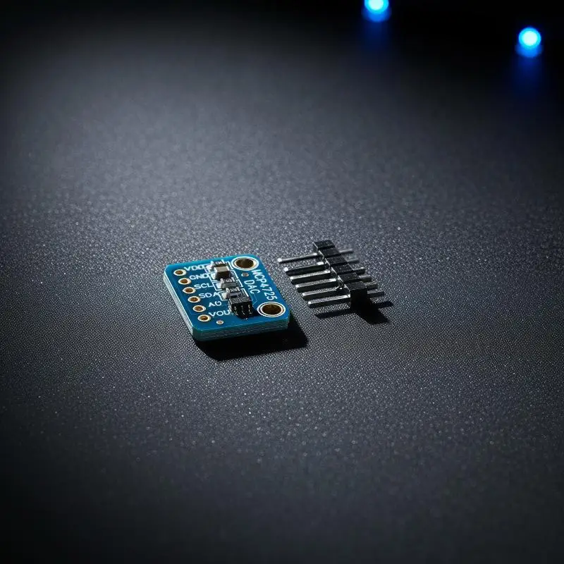 MCP4725 DAC Breakout Module, 12 Bit Digital To Analog Converter I2C DAC Module For DIY Electronic Projects