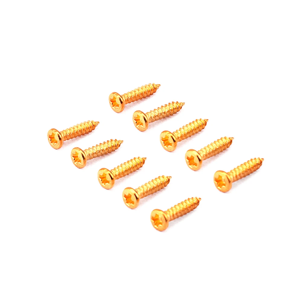 

50 pcs Guitar Peg Screws Acoustic Electric Guitar Tuning Peg Screws Bass Tuning Pegs Durable Iron Replacement Accessories