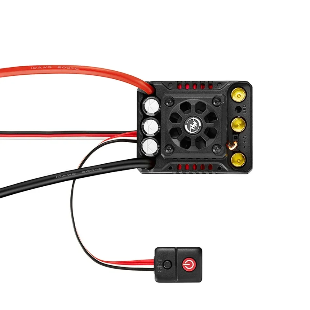 

HOBBYWING QuicRun WP-8BL150 150A G2 Бессенсорный бесщеточный ESC 3-6S Водонепроницаемый регулятор скорости для 1/8 1/10 RC автомобиля Гусеничный грузовик