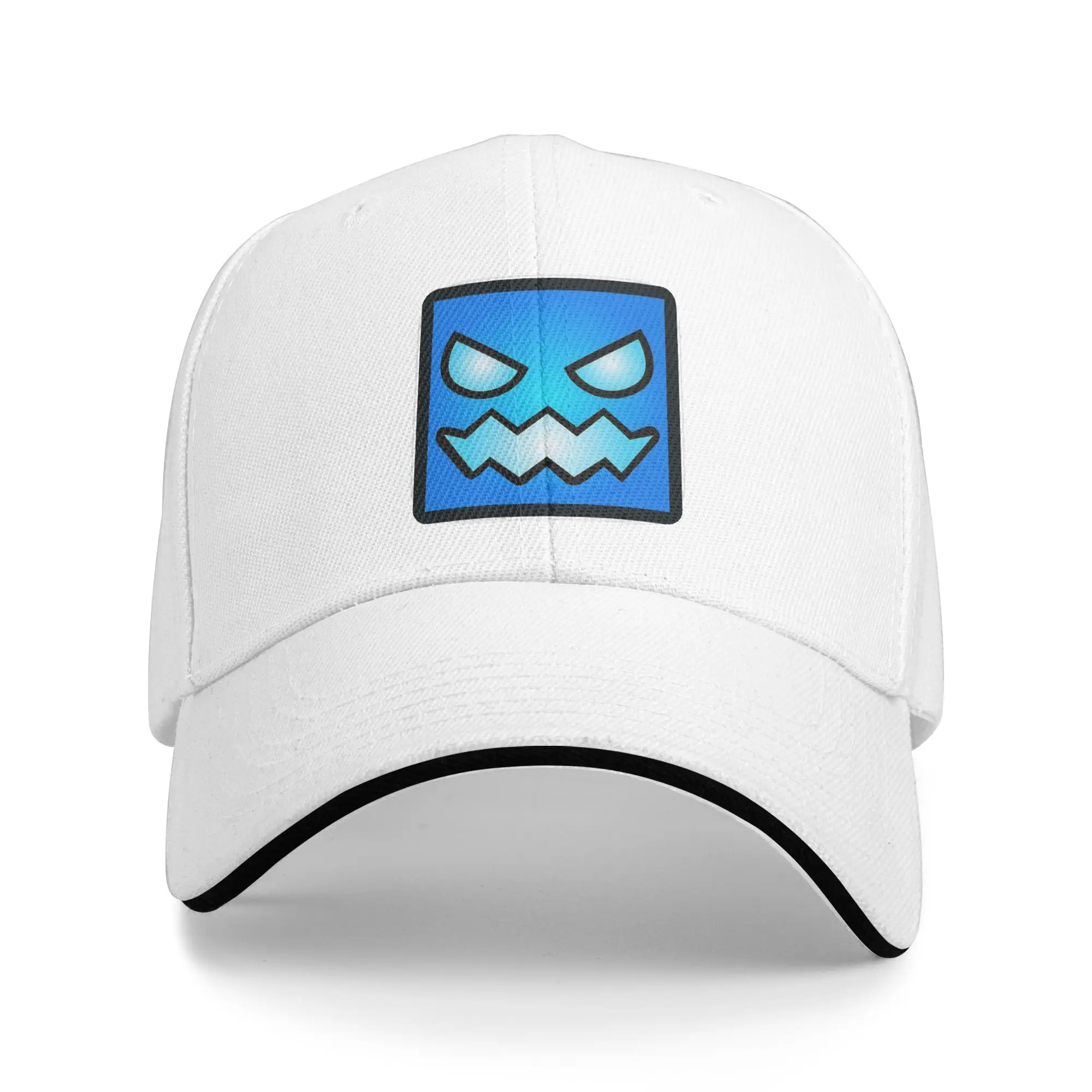 Geometry Cube Gaming Dash Baseball Cap Hip Hop  Sandwich Caps for Men Women Breathable Headwear Workouts