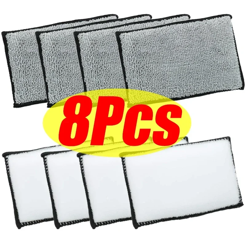 2-10 Stuks Auto Detaillering Gereedschap Zachte Dubbelzijdig Microfiber Schrobben Spons Auto Leer Schoonmaken Microfiber Handdoek Wax Spons
