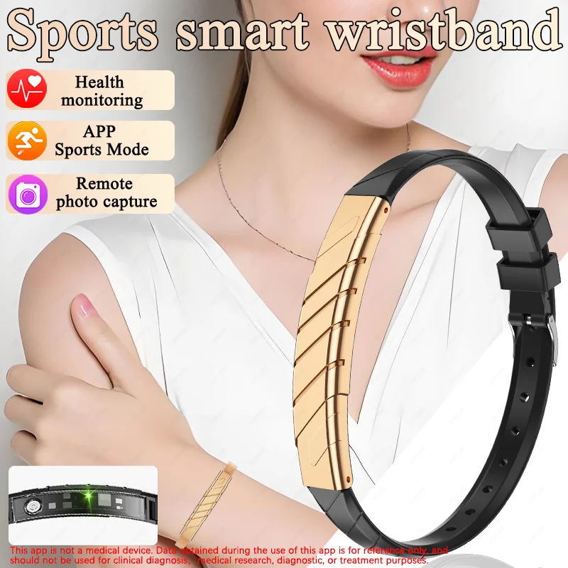 New screenless fitness tracker, smart wristband, Men's and Women's Styles, heart rate, sleep, blood oxygen monitoring, pedometer