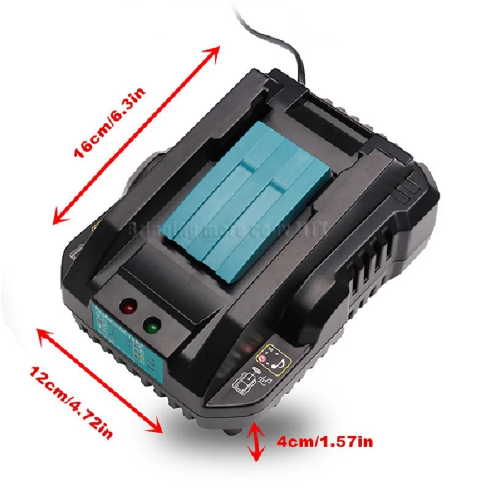 NEW 14.4V 18V Battery Charger for Makita BL1430 BL1815 BL1830 BL1840 BL1850 power tool battery 4A charging current hight quality