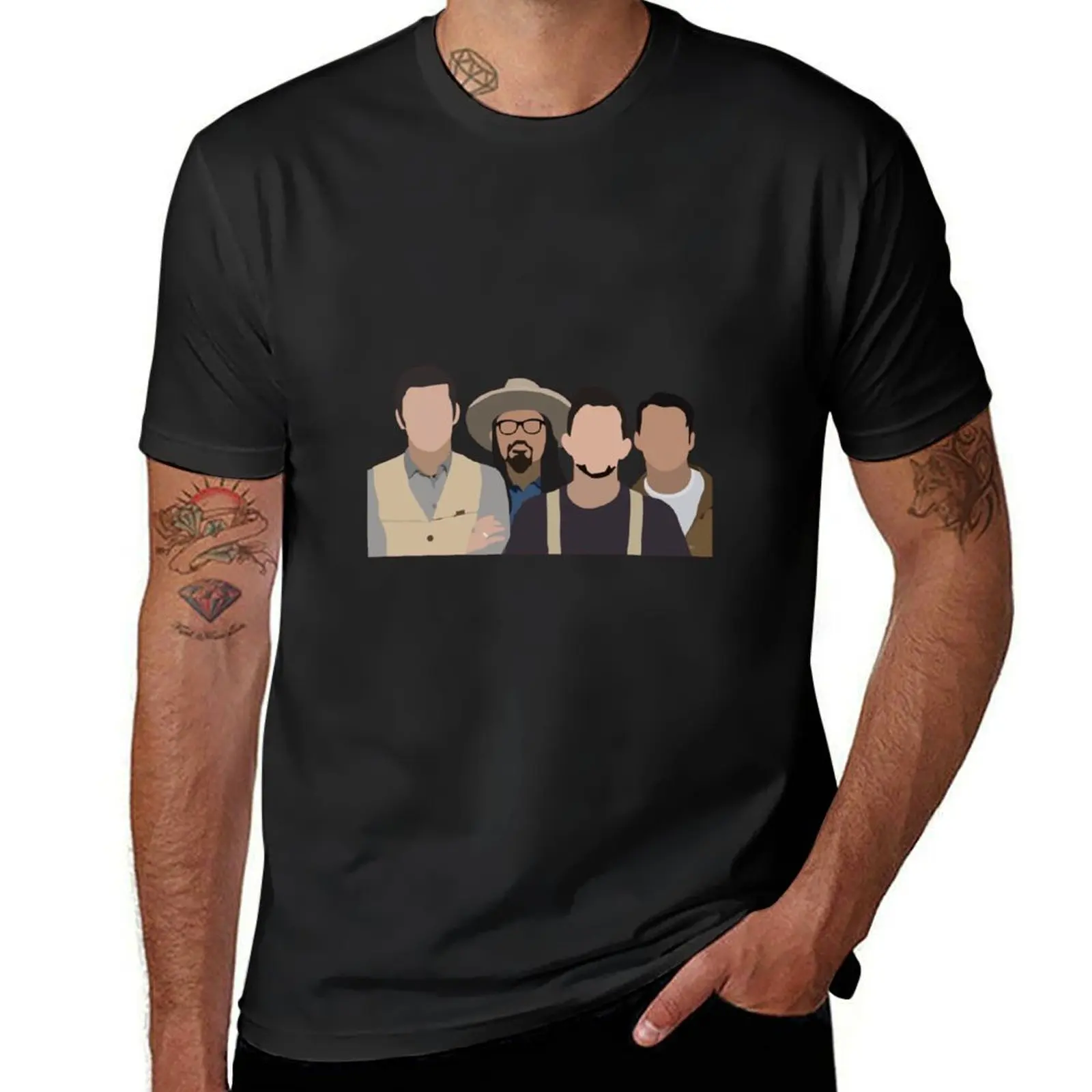 br-others-avett Sticker, Sticker by brothers-avett T-Shirt plain anime Men's clothing