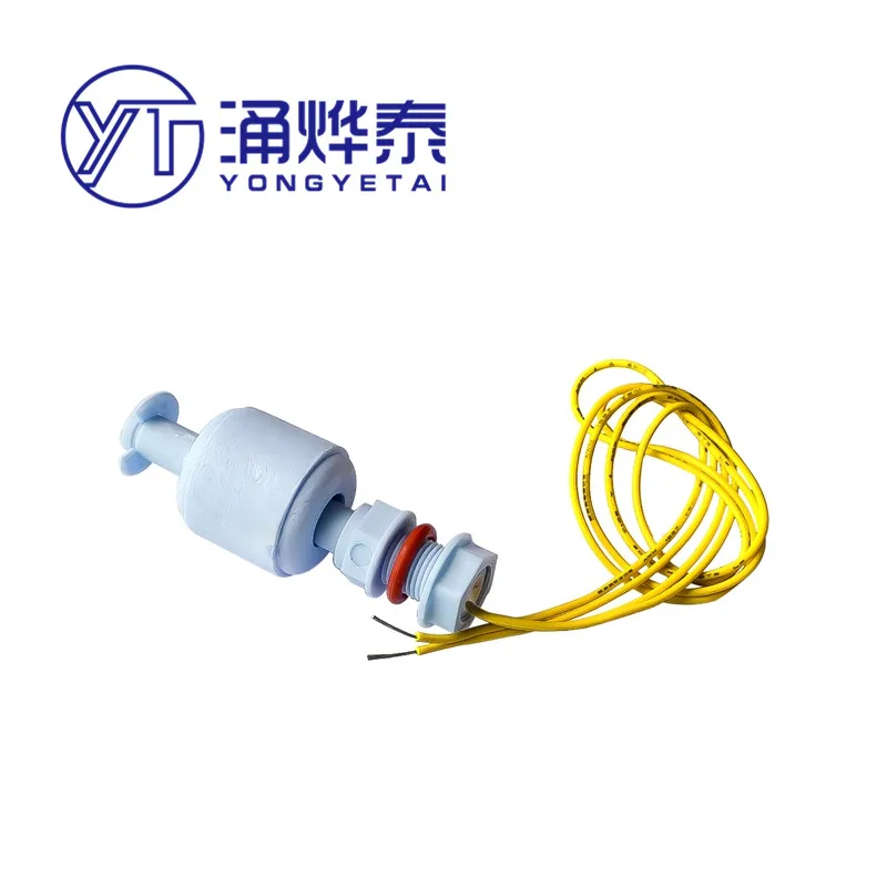 YYT PP plastic small float switch liquid level switch water level open liquid level sensor anti-corrosion acid and alkali 52MM