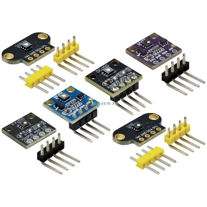 SGP41 SGP30 Sensor Gas udara pengukuran I2C multi-piksel TVOC/eCO2 formaldehida detektor karbon dioksida penguji UNTUK Arduin