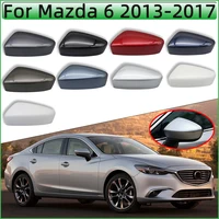 Para Mazda 6 Atenza 2013 2014 2015 2016 2017 tapa de cubierta de espejo retrovisor externo de coche carcasa de espejo de puerta exterior pintada