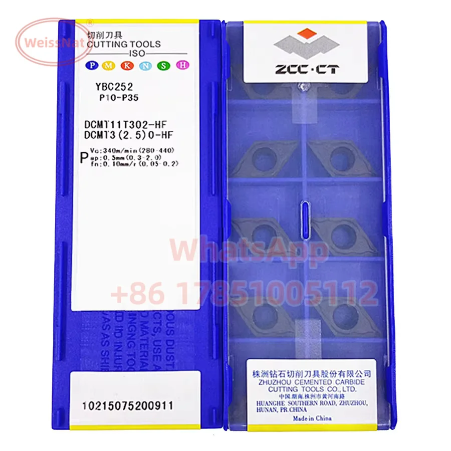 Zcc.Ct DCMT11T302 D…