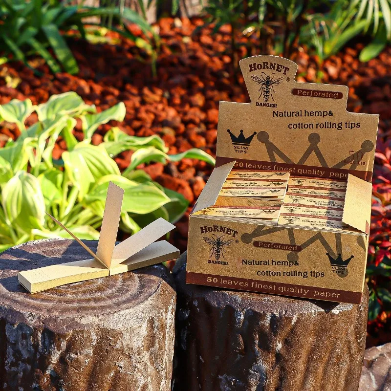 

Rolling Paper Cigarette Filter Tips Natural Cotton Cigar Holder Smoking Rolling Paper Filter Man Gadgets Cigarette Accessories