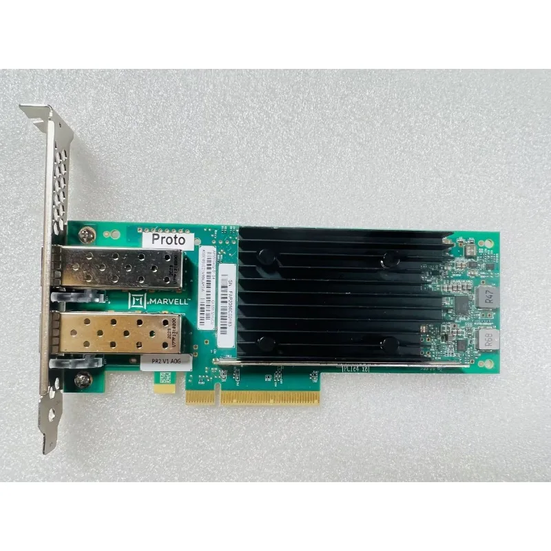 Parts for QLOGIC QL55532HLCU AP5510402-01 04 Dual port 10 Gigabit fiber optic network interface card