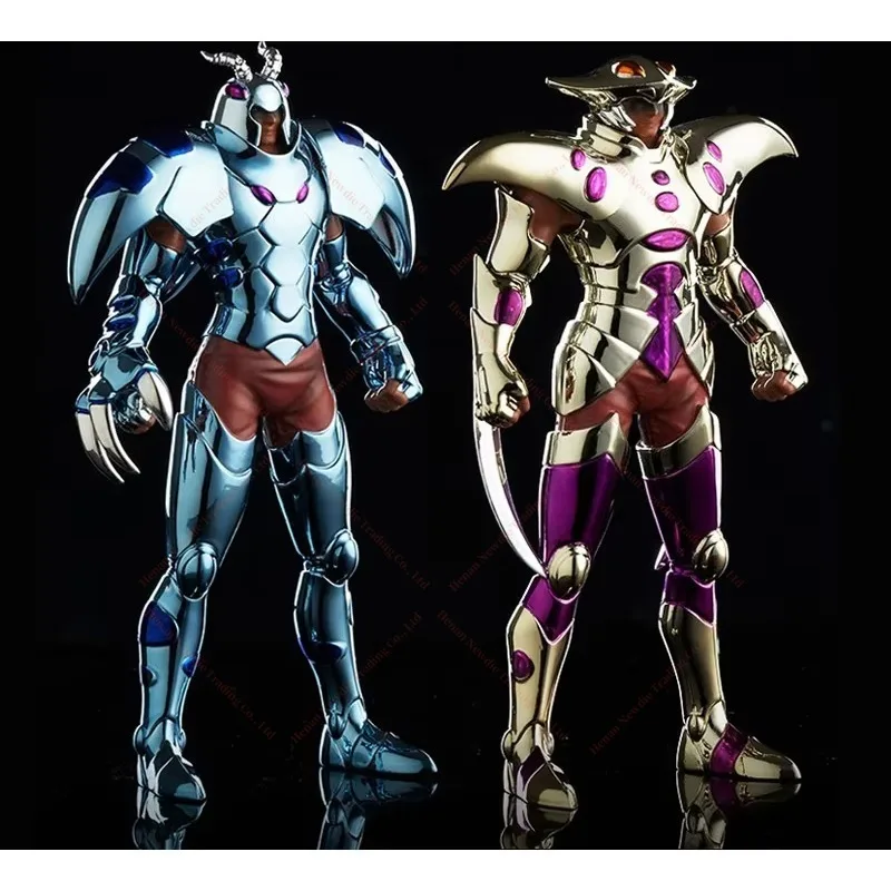 

Saint Seiya Myth Cloth EX Hades Army 108 Specters Underworld Dark Mantle DeadTurtle Leo&Crab Mick Knights of Zodiac Resin Figure