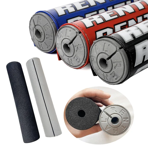 Imagen 2 del producto Almohadillas de manillar de motocicleta para Renthal, empuñaduras protectoras de pecho cruzadas de barra transversal de 7/8 ""para Honda KTM Yamaha Kawasaki ATV DirtBike Quad