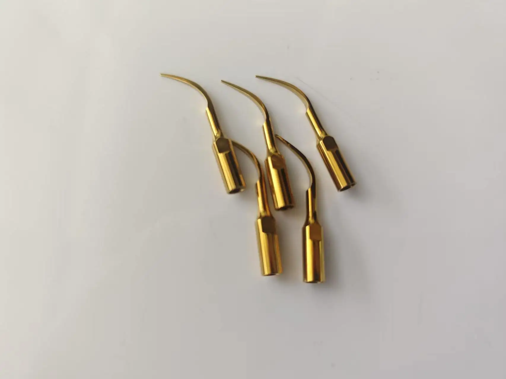5Pcs Titanium Gold Dental Ultrasonic Scaler Tips PD1T Compatible with EMS Woodpecker VRN Scaler Handpiece for Professional Clean view 5