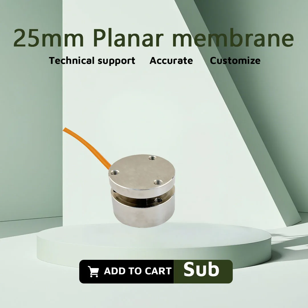 Load Cell  Planar Diaphragm Weight Sensor Display Indicator Instrument Tension & Compression for Education Science Technology