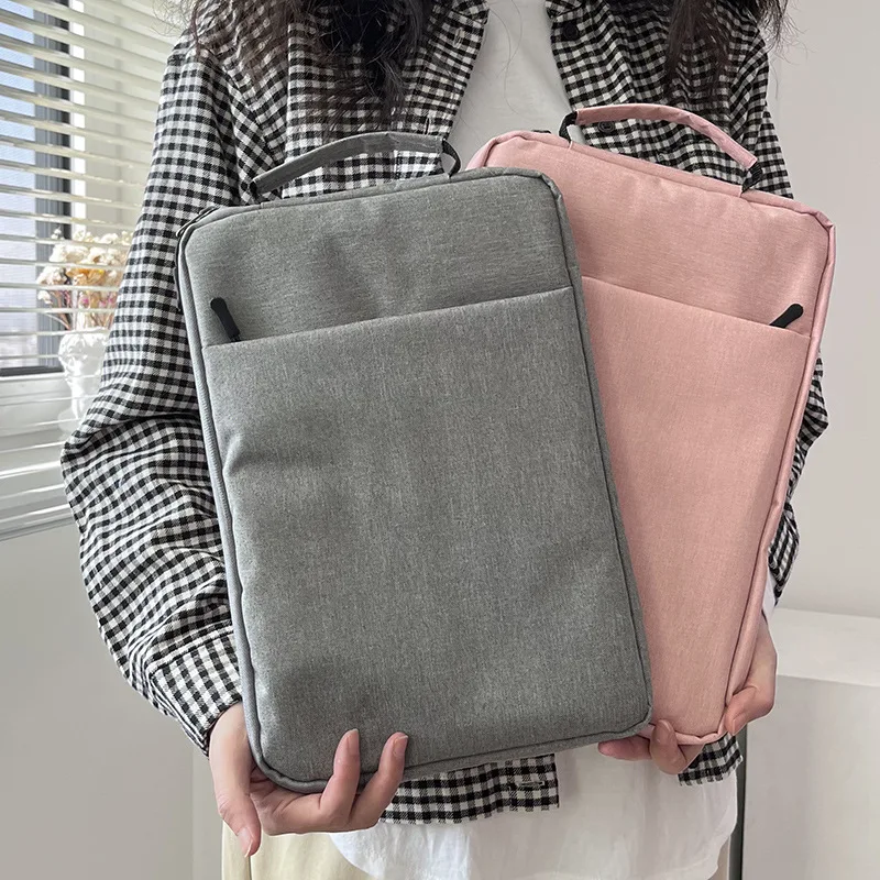 13-15Inch Simple Laptop Protective Handbag for Macbook Air Huawei Matebook Notebook Case Portable Liner for Ipad Pro Mi Pad 5 S8