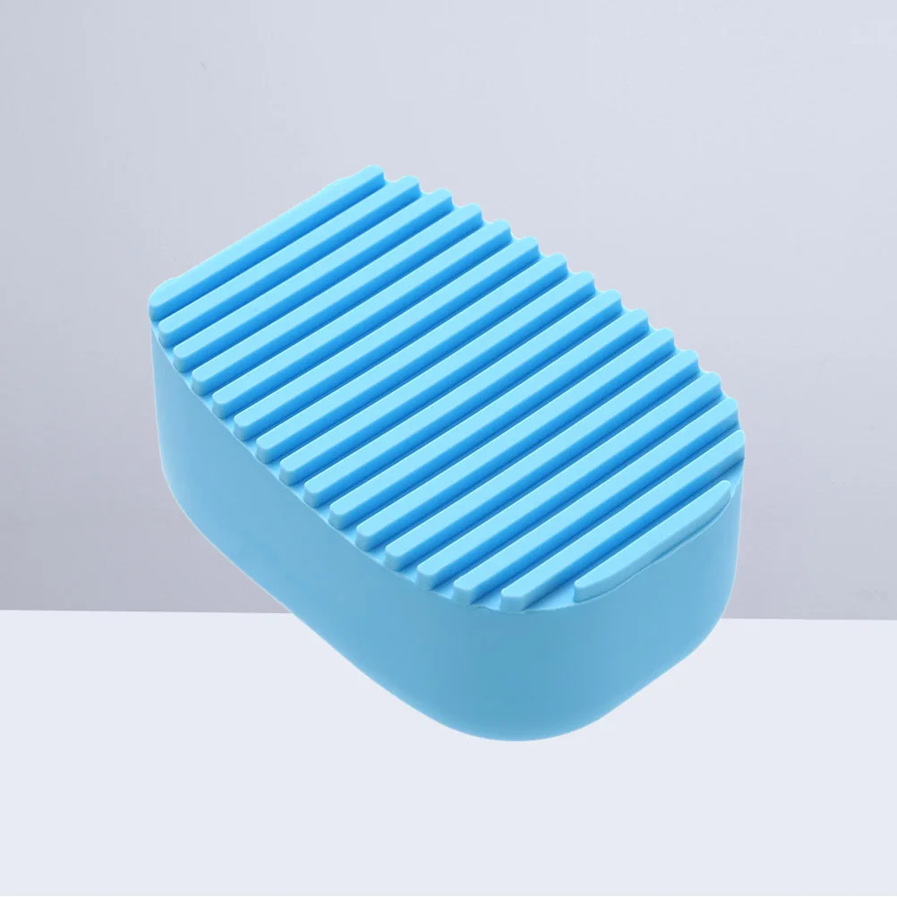 

Silicone Laundry Color Hollow No Thorn Handheld Washboard For Collars Cuffs Socks Tiles Shoes Bathtub Clothes