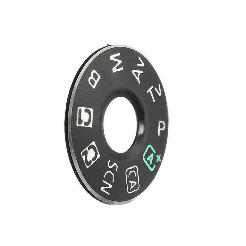 For EOS 6D Camera Function Dial Mode Plate Interface Cap Button Replacement Repair Kit Tag Plate Nameplate Camera Repair Parts