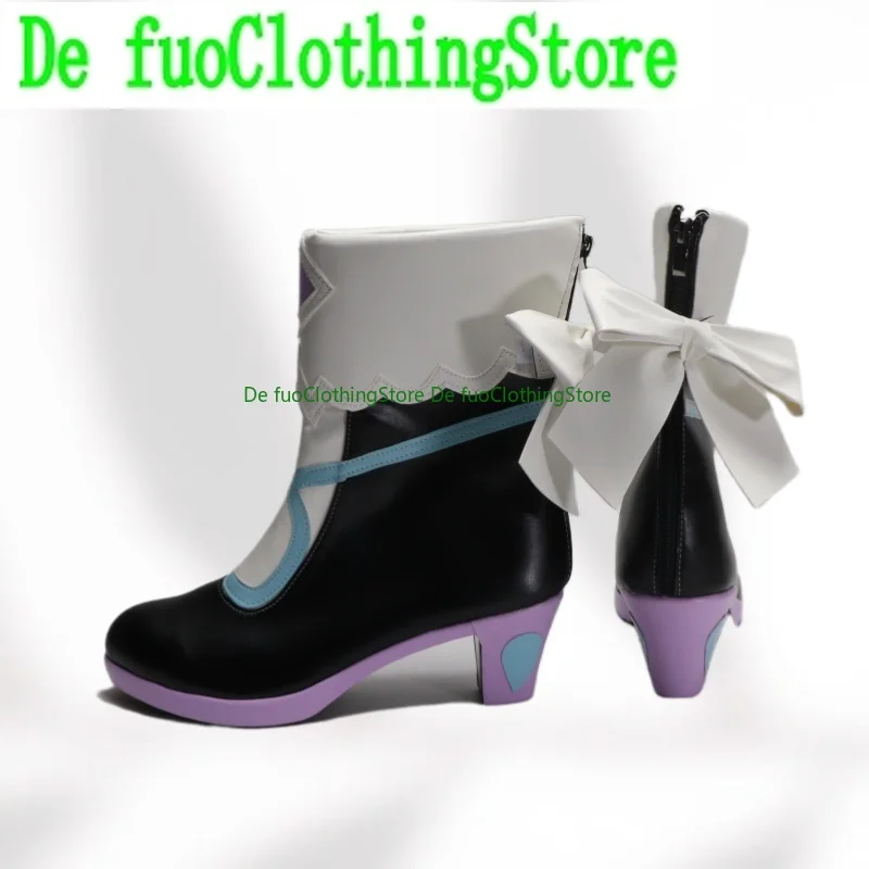 

DefuoClothing Honor Of Kings Xiao Qiao Time Witch Обувь для косплея Аниме Игра Ролевая игра Хэллоуин Костюм Реквизит