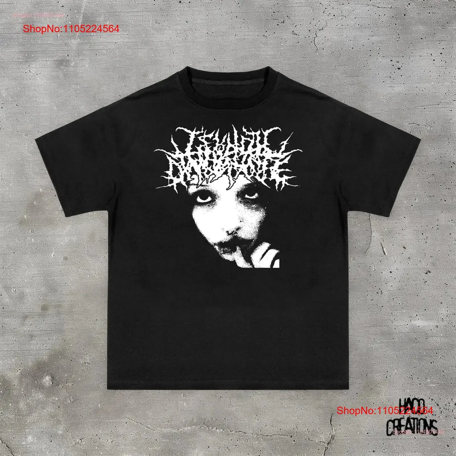 Camiseta estilo ropa informal subterránea Y2K Rap Opium Merch estética vintage gráfico lavado homme ropa de calle versátil y elegante