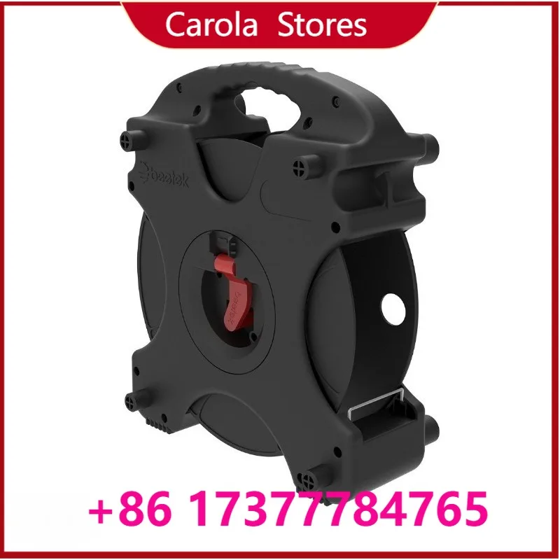 DF-100 Stackable Cable Reel Portable Cable Winder, Holds 100m Fiber Optic /70m Network Wire, Audio Video Cable Storage Reel