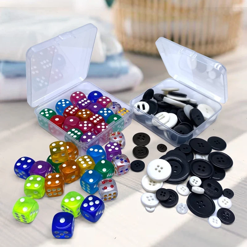 24 Pcs Mini Plastic Storage Containers Box, 3.3X3.3 Inches Empty Hinged Box, For Jewelry, Hardware, Game Pieces, Crafts