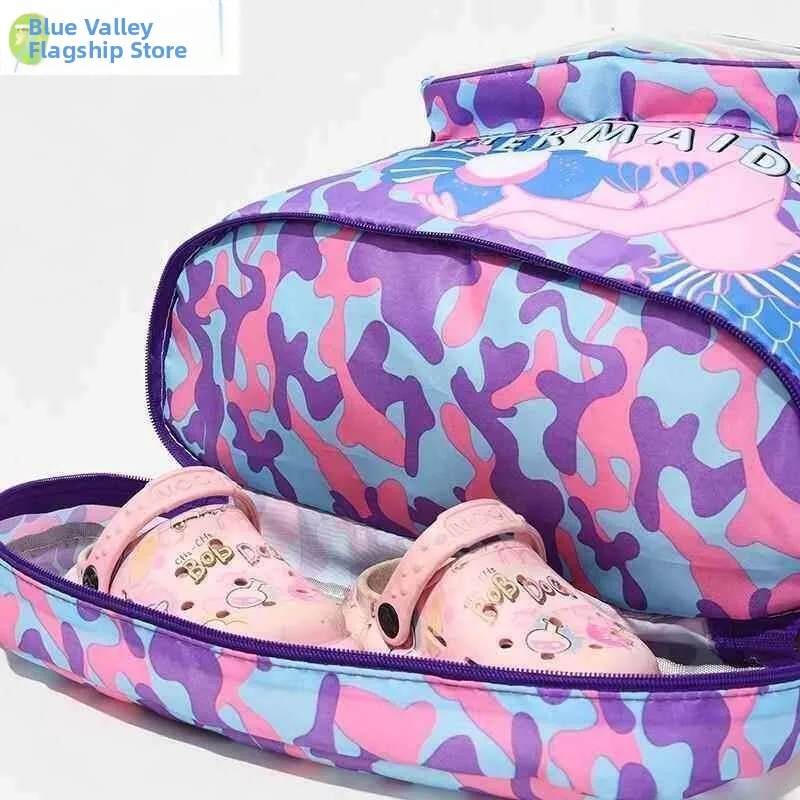 portable-swimming-beach-storage-bag-children's-waterproof-wet-and-dry-separation-backpack-cute-cartoon-dual-shoulder-travel-bag