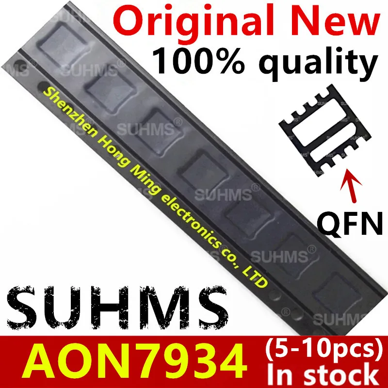 (5-10 stuks) 100% Nieuwe AON7934 AO7934 7934 QFN-8 Chipset