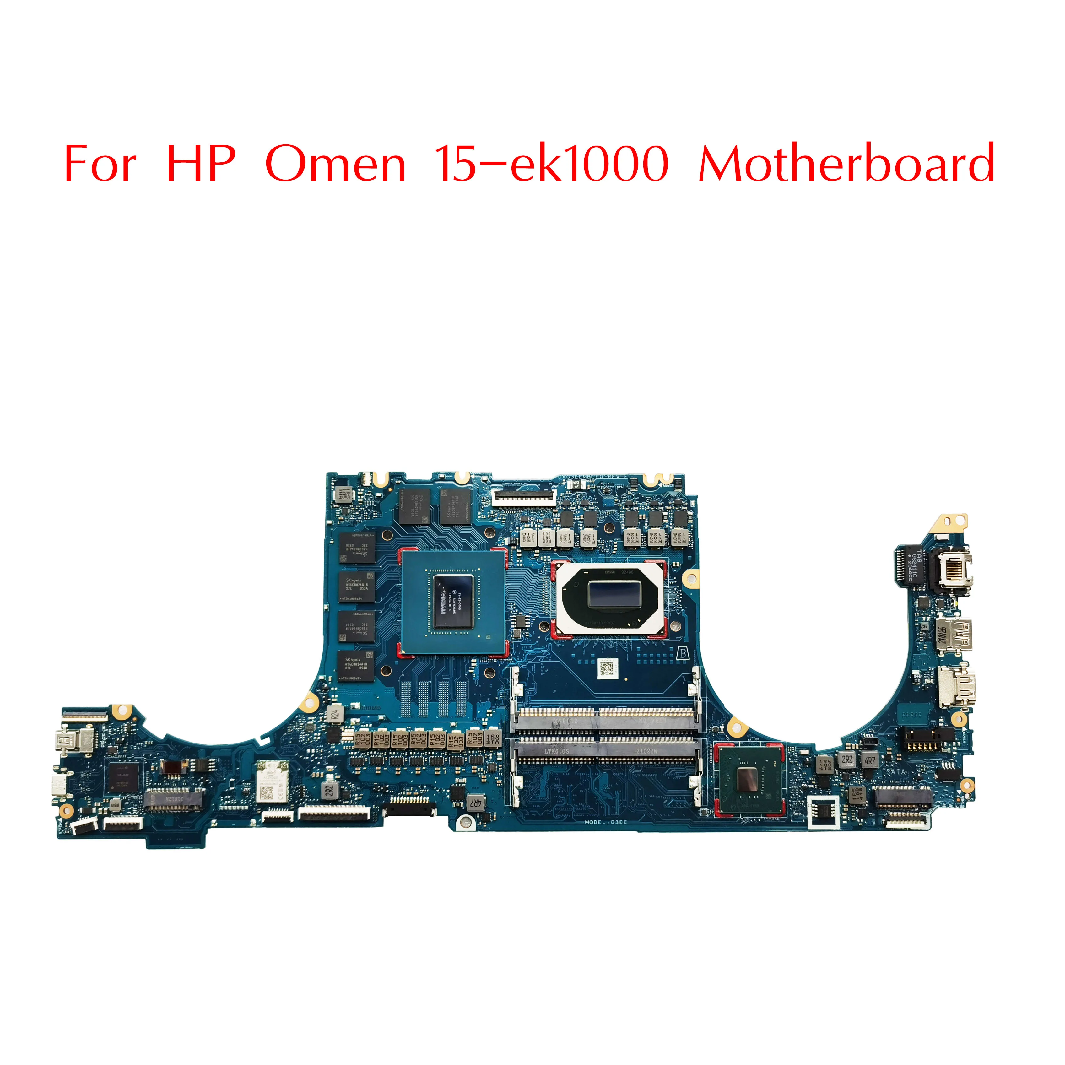 

M44653-601 M44652-601 Used For HP OMEN 15-EK1000 Motherboard DAG3EEMBCF0 G3EE I7-10750H+RTX3060 6G RTX3070 8G DDR4 100% Tested