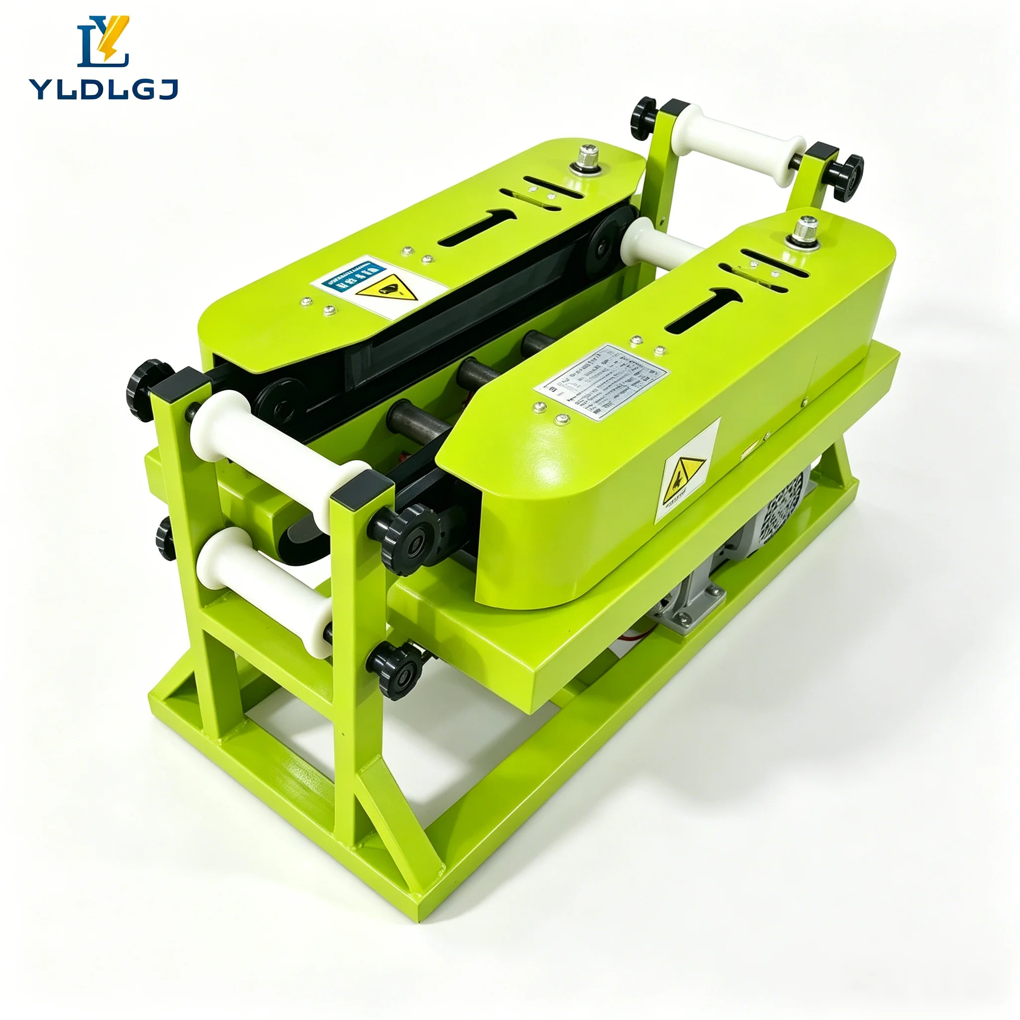 YILI Precision Grip Cable Conveyor Smart Matched Twin Belt Heavy Duty Feeder Emergency Stop Steel Rack Adjustable Roller Job Kit