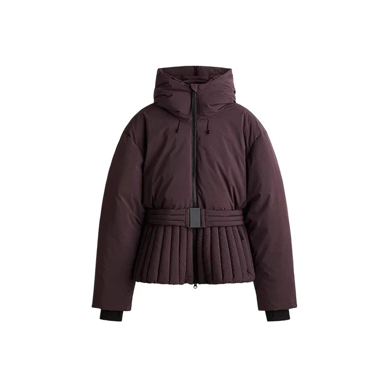 Vintage Patchwork Pelz Wildleder Mäntel Frauen Revers Taille Cinched Langarm Dicke Jacke 2025, Herbst Winter Dame Neue Straße Mantel – Detail 1