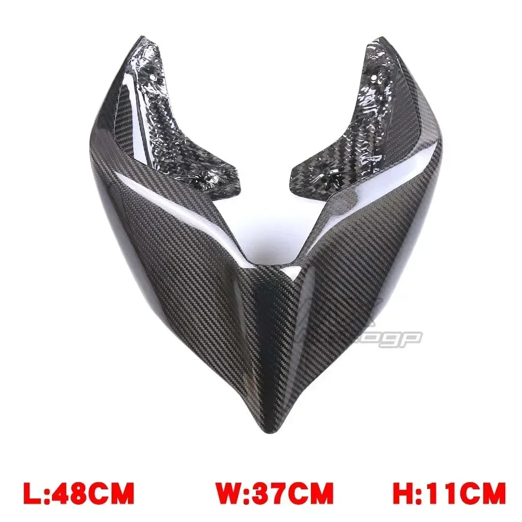 Motorcycle Carbon Fiber Rear Hump Cowl Tail Seat Cover Fairing Kit For DUCATI Panigale V4 V4S V4R V2 Streetfighter 2018-2024