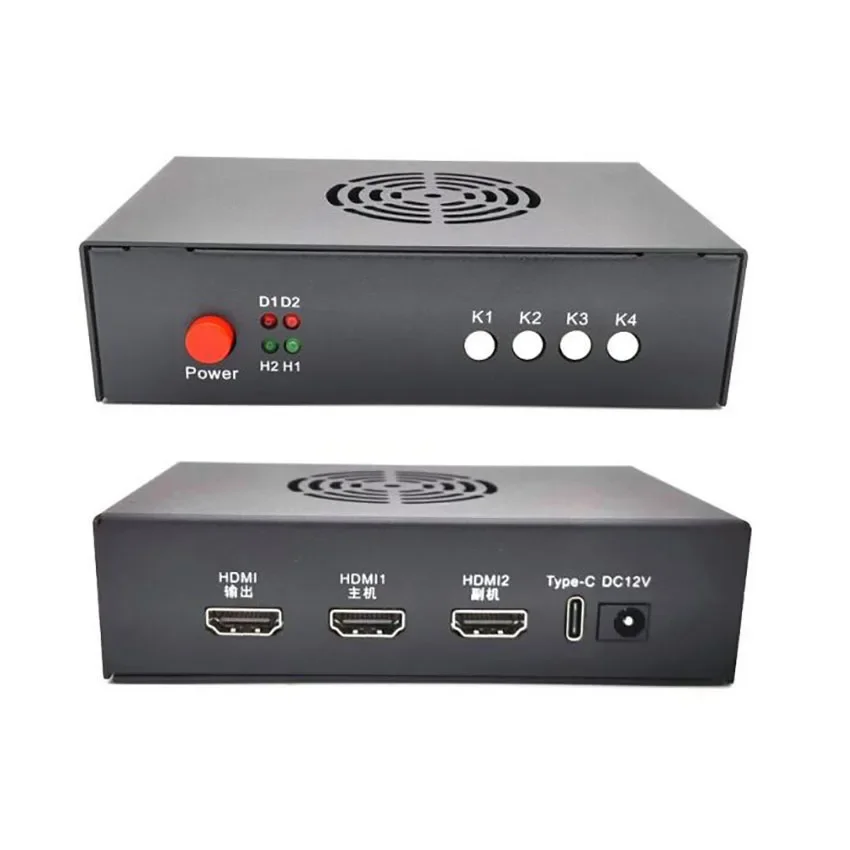 Processor High Quality Computer Components DMA Fusion Unit Box  Fusion  240Hz 2K144  Video Overlay Box HDMI DMA Video