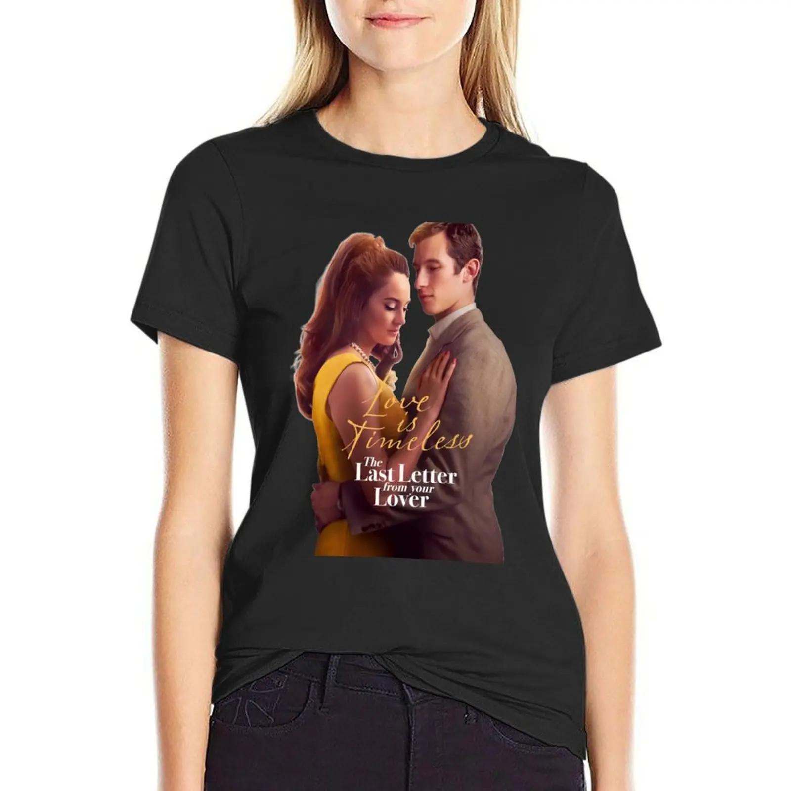 The Last Letter From Your Lover T-Shirt oversized Short sleeve tee female black t-shirts for Women