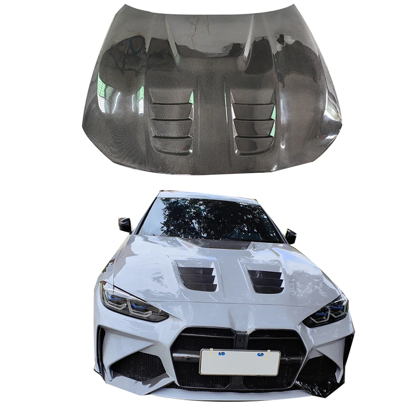 

High Quality Carbon Fiber Hood Suitable for 4 Series M440I G23 G22 Carbon Fiber Engine Cover Perfect Fitment