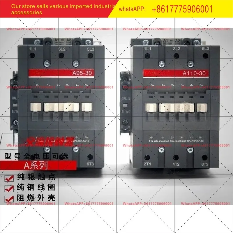 Nuevo Contactor de CA A50-30-11 A50D-30-11 A63/A63D/A75/A75D