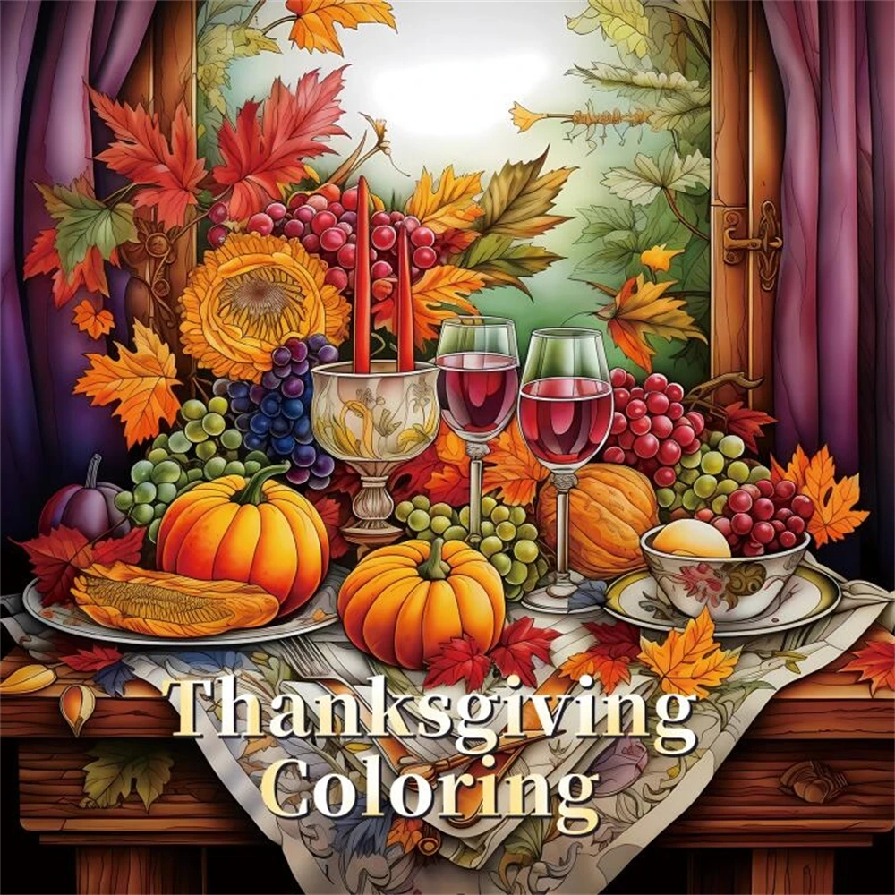 

1pc Art Coloring Book 22 Page Coloring Books Gift For Birthday Party Relieve Stress Kill Time Graffiti Painting Drawing Art Book