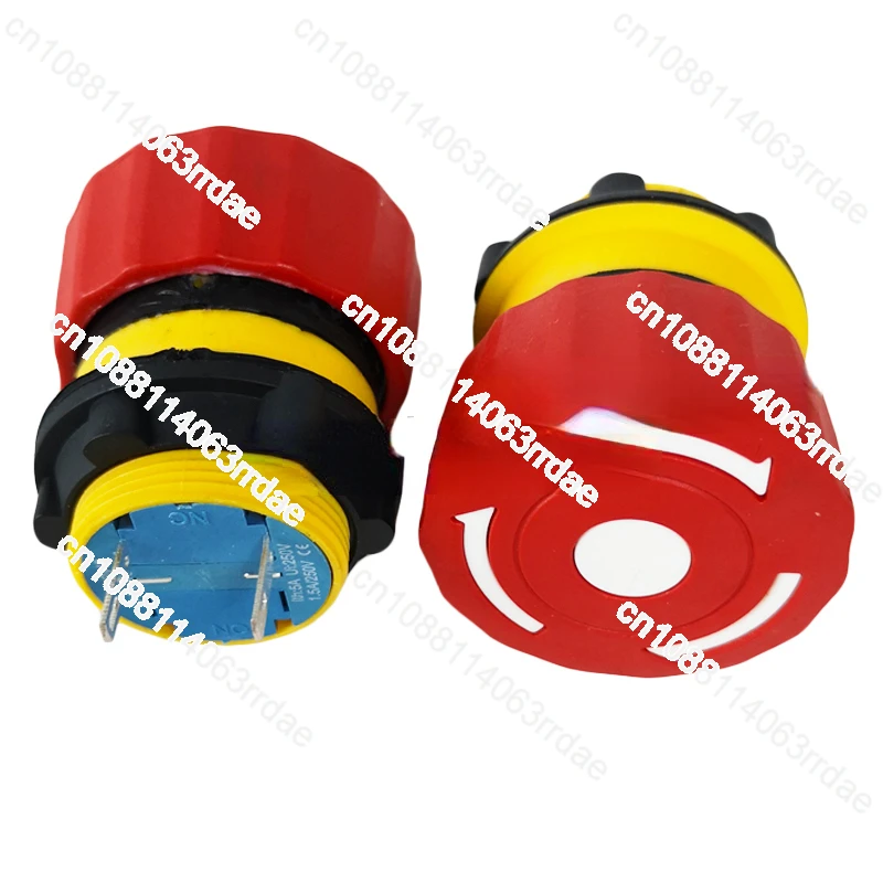 Pump Truck Remote Control Emergency Stop Button Haixi HBC  LAS1-A22Y Emergency Stop Switch Knob